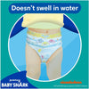 Pampers Splashers Baby Shark Edition Size 4, 88 Count, 9kg to 15kg, Disposable Swim Nappy Pants, for Secure Protection in The Water - Dezine Kids