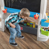 Step2 Jumbo Art Easel - Multicolor - Dezine Kids