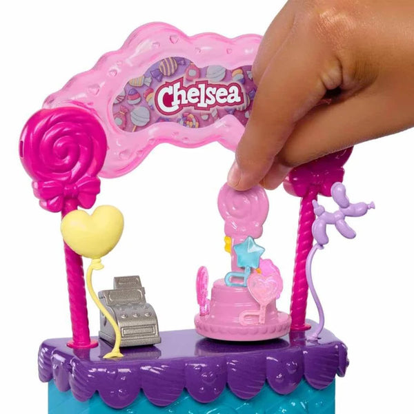 Barbie Chelsea Doll & Lollipop Stand Playset - Dezine Kids