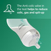 Philips Avent Natural Response Glass Baby Feeding Bottle (1 Month+) - 240 ml