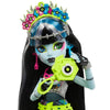 Monster High Frankie Stein Doll with Glam Monster Fest Outfit and Festival Themed Accessories