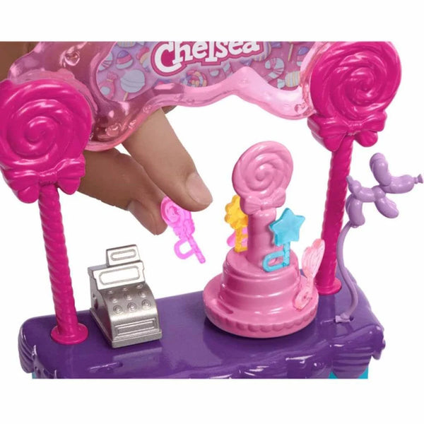 Barbie Chelsea Doll & Lollipop Stand Playset - Dezine Kids
