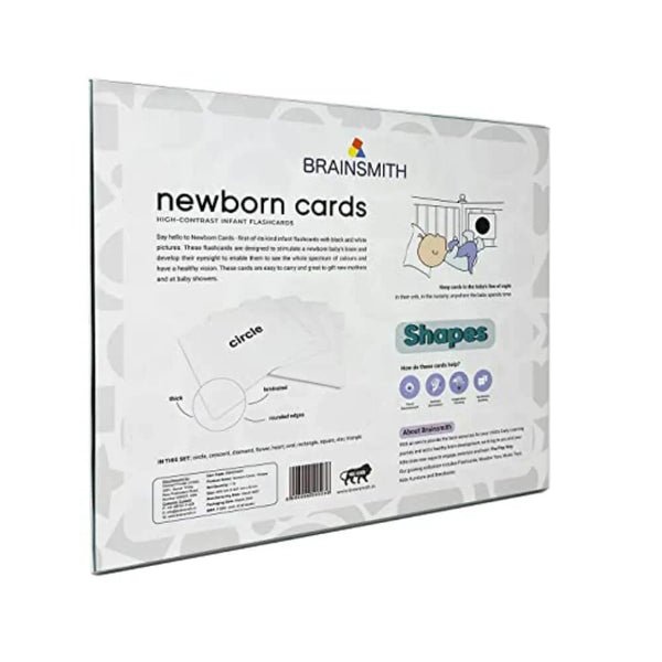 Brainsmith Shapes Newborn Cards - Dezine Kids