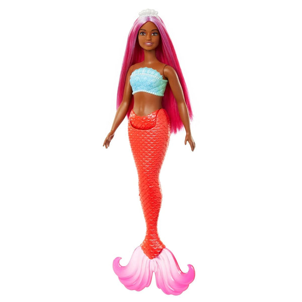 Barbie Mermaid Doll 2 with Fantasy Hair and Headband Accessories - Dezine Kids