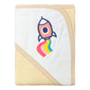 Hopop Soft & Absorbent Hooded Baby Bath Towel - Dezine Kids