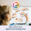 Curious Cub Time Learning Kit Digital and Analog Clock for Kids - Dezine Kids
