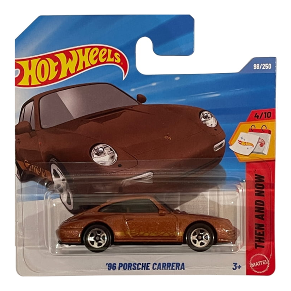 Hot Wheels '96 Porsche Carrera Then and Now 4/10