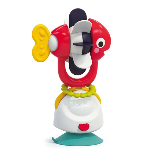 Hola 2 in 1 Highchair Toys & Baby Rattle Suction Toys - Fish - Dezine Kids