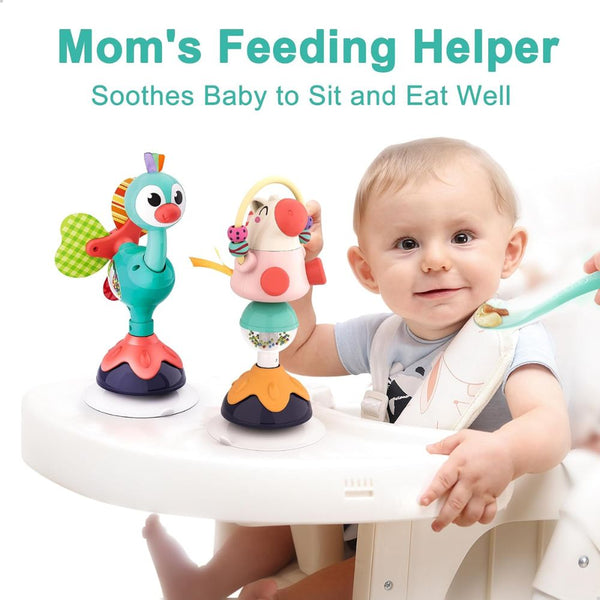 Hola Highchair Toy with Suction Toys - Funny Horse - Dezine Kids