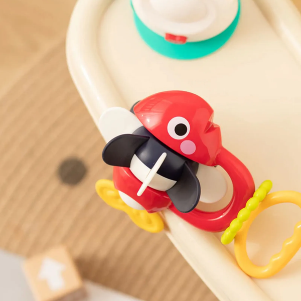 Hola 2 in 1 Highchair Toys & Baby Rattle Suction Toys - Fish - Dezine Kids