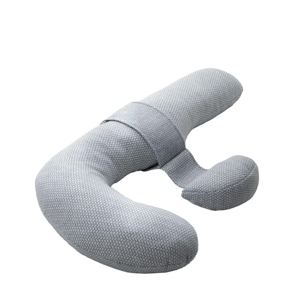 Momcozy F Shaped Pregnancy Pillow with Air Layer - Grey