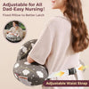 Momcozy Original Adjustable Nursing Pillow for Breastfeeding - Grey