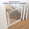 Hopop Baby Safety Gate for Kids with Two-Way Auto-Close- 75x85 Cm - Dezine Kids