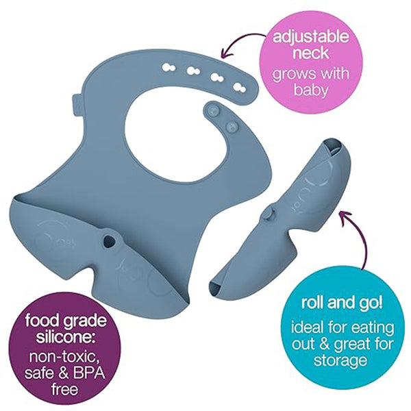 B.Box Silicone Bib - Ocean