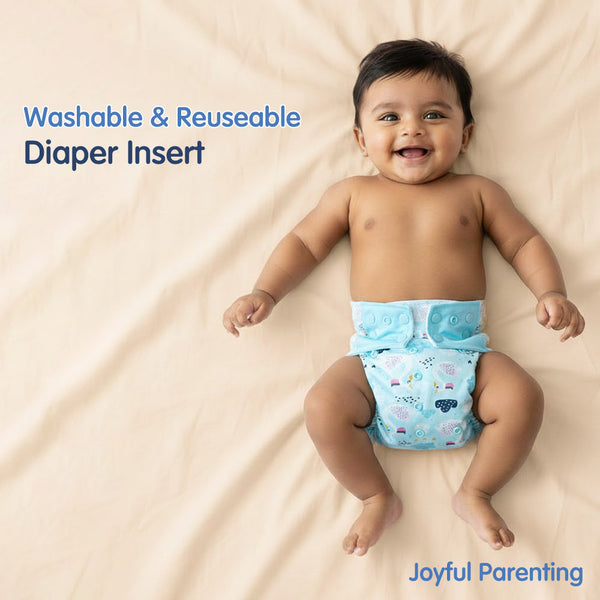 Hopop Washable & Reusable Baby Diaper Inserts - Dezine Kids