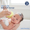 Hopop Soft & Gentle Baby Bath Sponge - Pack of 2