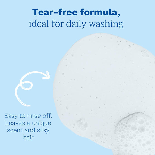 Mustela Gentle Baby Shampoo Tear Free Daily Shampoo with 93% Plant Based Ingredients - 200 ml