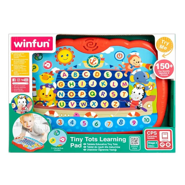 Winfun Tiny Tots Learning Pad3 Interactive Modes Educational Toy