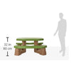 Step2 Naturally Playful Picnic Table with Umbrella