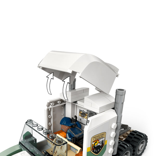 Lego Jurassic World Dinosaur Missions: Allosaurus Transport Truck
