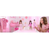 Barbie Deluxe Style Fashion Doll #11 in Pink Denim Star Print Dress