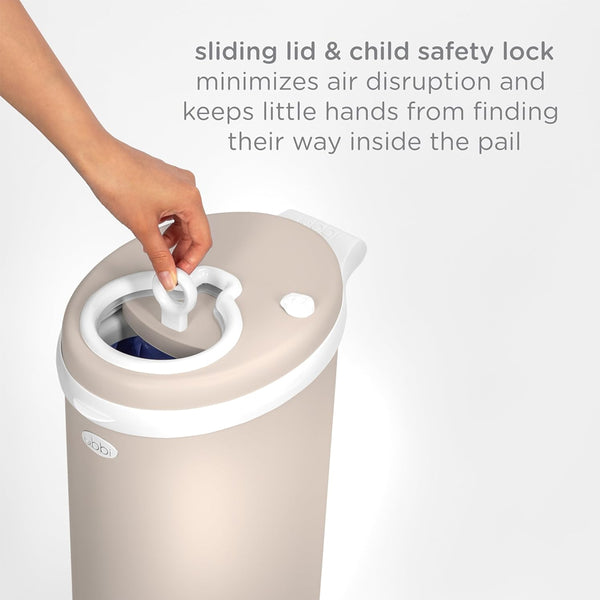 Ubbi Diaper Pail - Taupe