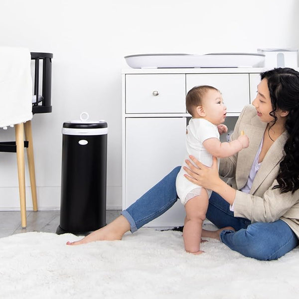 Ubbi Diaper Pail - Matte Black