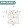 Bibado Short Sleeve Coverall Weaning Bib - Serengeti Spaghetti