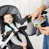 Skip Hop Grab & Go Silicone Pacifier Holder - Grey