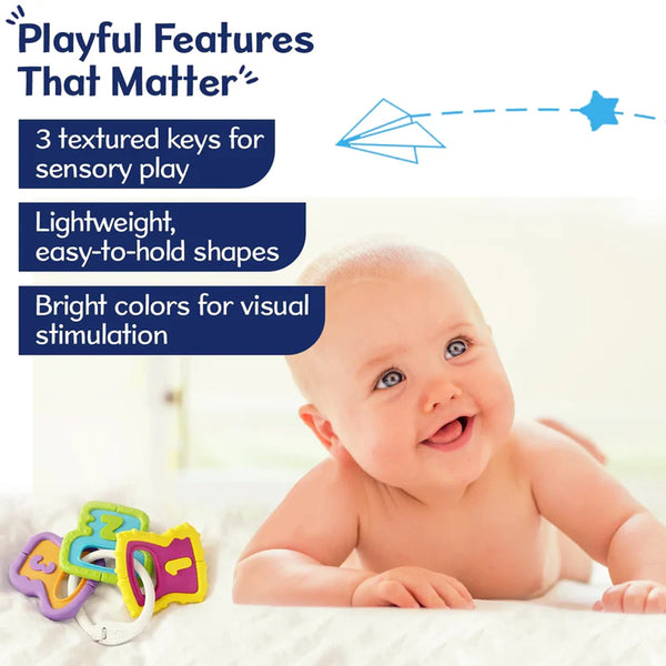 Chicco Easy Grasp Rattle Teether BPA Free & Non Toxic