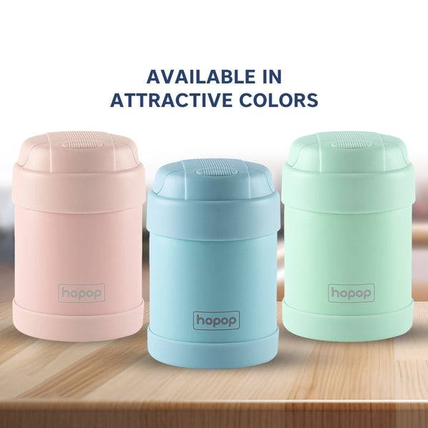 Hopop Stainless Steel Insulated Food Jar for Kids - Dezine Kids