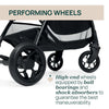 Chicco Glee Lightweight Baby Stroller with Multiple Recline Positions Pram for 0 to 4Y (Upto 22 Kg)- Uneven Black