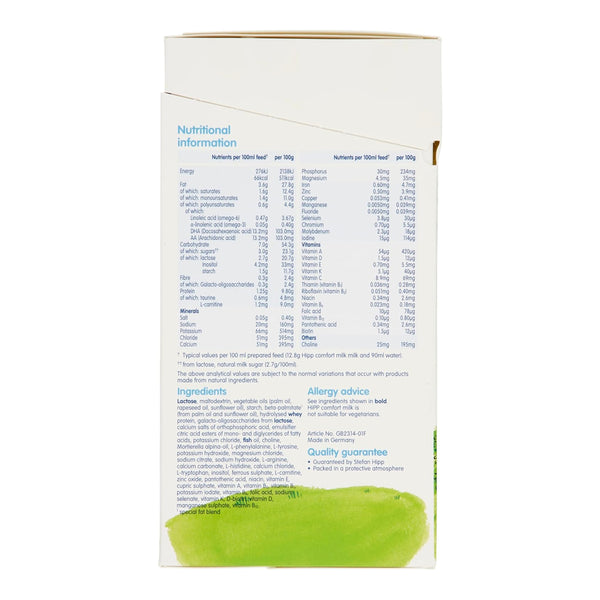 Hipp Comfort Milk Combiotic From Birth - 800g
