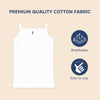 Hopop Baby Girls Sleeveless Cotton Camisole Vest Pack of 1