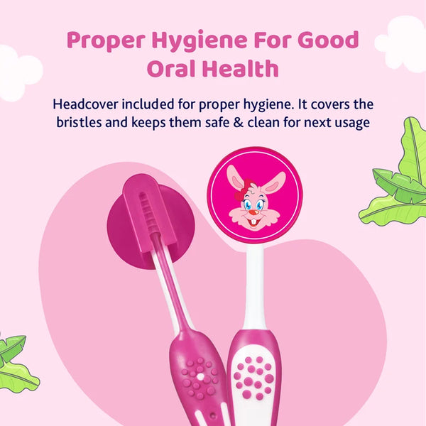 Chicco Toothbrush Pink 3Y to 8Y - Pink