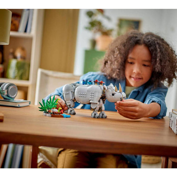 Lego Creator Wild Animals Majestic Rhino with Birds