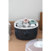 Beaba 2 in 1 Baby Bottle Sterilizer and Dryer, 8 Min Steam Sterilization, 3 Modes Sterilize, Dry or Both, Capacity for 6 Bottles -Night Blue