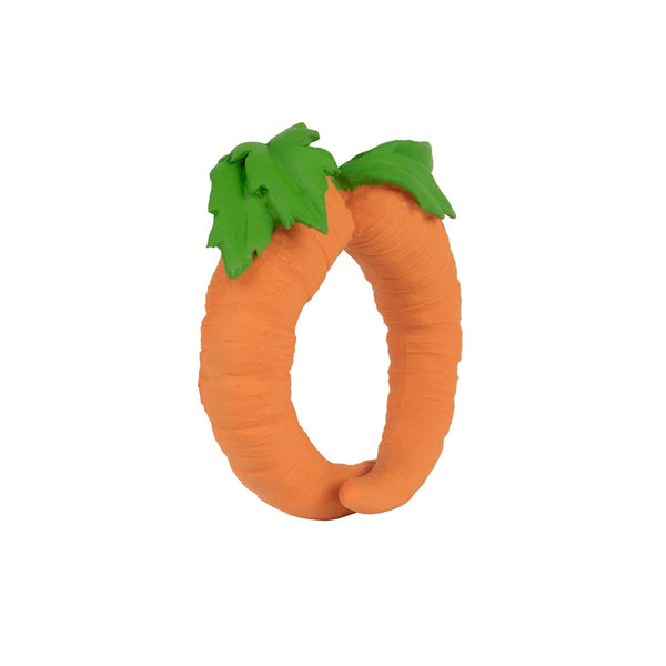 Oli & Carol Cathy The Carrot Natural Rubber Teether
