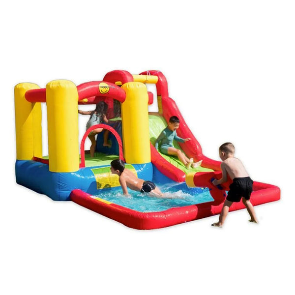 Happy Hop Jump & Splash Adventure Zone With Cannon for Kids Ages 3 Years and Up