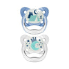 Dr.Browns Pacifiers Glow in the Dark Butterfly Shield Soother Stage - Blue