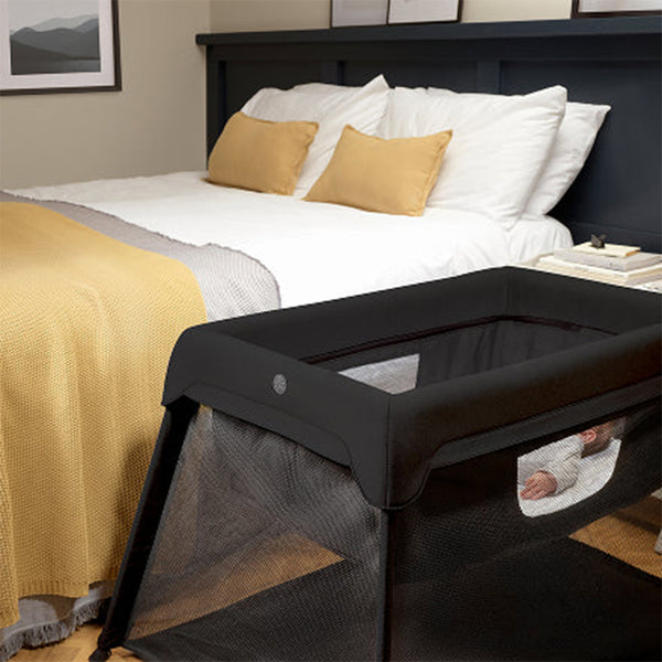 Silver Cross Slumber Carbon 3 in 1 Travel Cot - Carbon - Dezine Kids