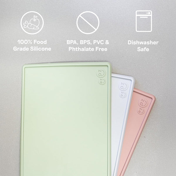 EzPz Tiny Placemat for Babies/Infants - Blush
