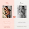 Frida Mom Adjustable Keep Cool Pregnancy Pillow Support for Belly Hips + Legs for Pregnant Women