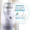 Dr.Browns Insta Feed Bottle Warmer & Sterilizer - Grey & White