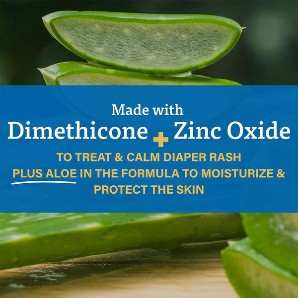 A+D Diaper Rash Cream, Dimethicone Zinc Oxide Cream - 113g