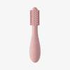 EzPz Baby Led Toothbrush 100% Silicone Infant Toothbrush with Dual Sided Bristles & Sensory Bumps - Blush