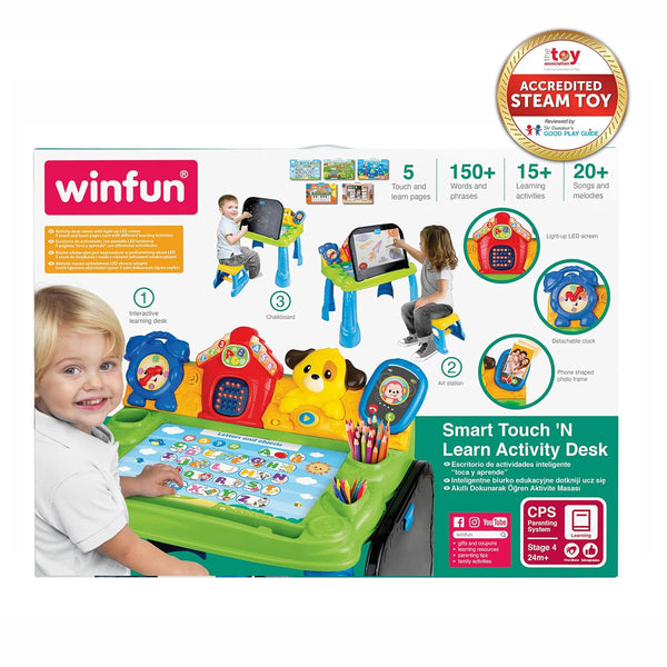 Winfun Smart Touch & Learn Activity DeskStool5 Touch Pages