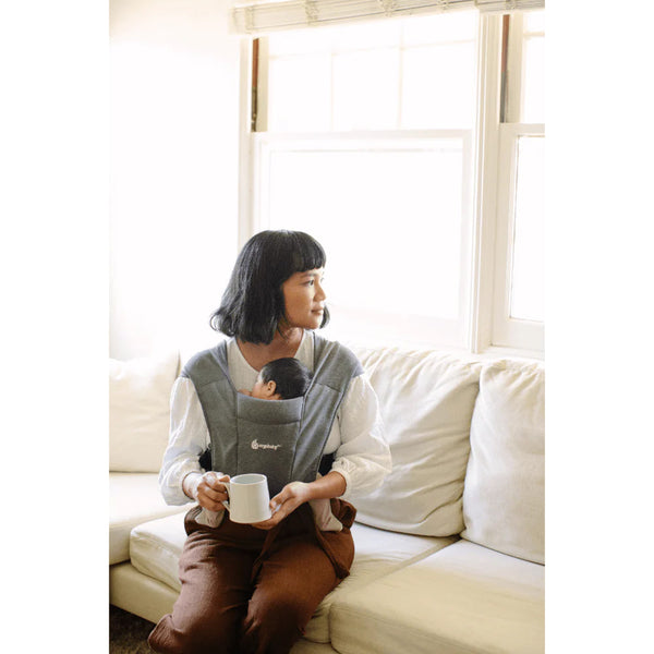 Ergobaby Embrace Knit Newborn Carrier - Heather Grey