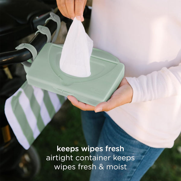 Ubbi On The Go Baby Wipes Dispenser - Sage
