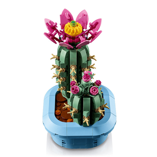 Lego Botanicals Flowering Cactus Plants Decor Building Set for Kids